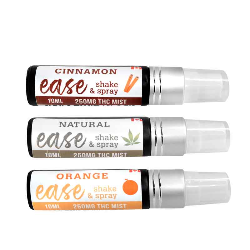 250mg THC Mist Spray 10ml – Ease