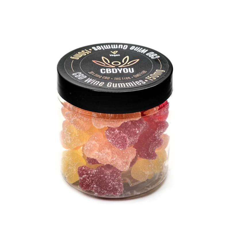 CBD YOU WINE GUMMY BEARS VEGAN