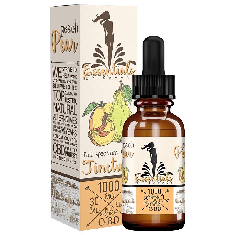PEACH PEAR FULL SPECTRUM CBD TINCTURE