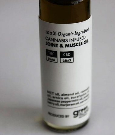 Cannabis Joint and Muscle Oil