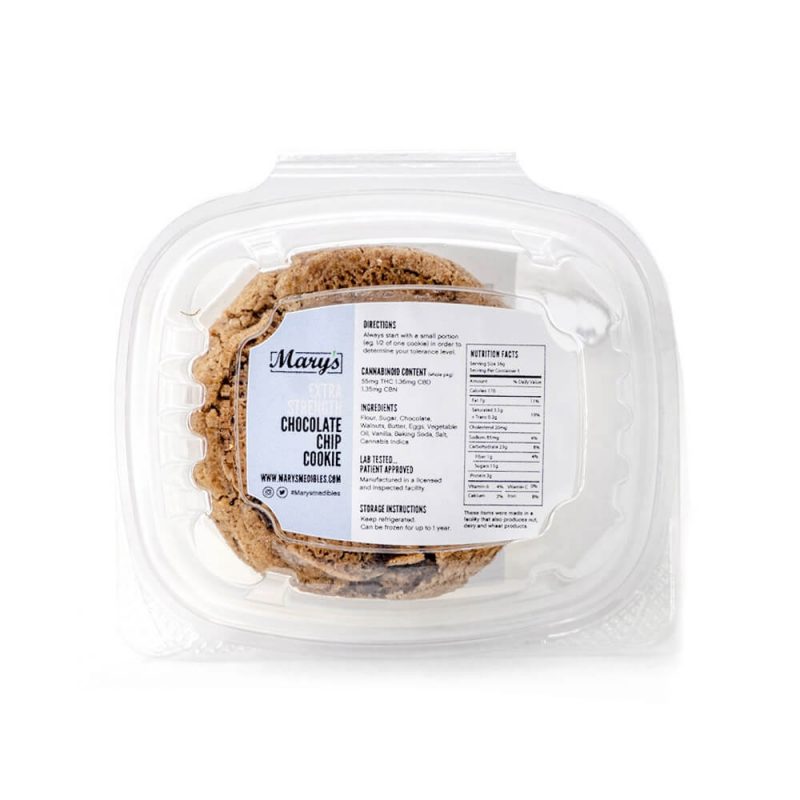 Mary’s Chocolate Chip Cookie Extra Strength - Image 2